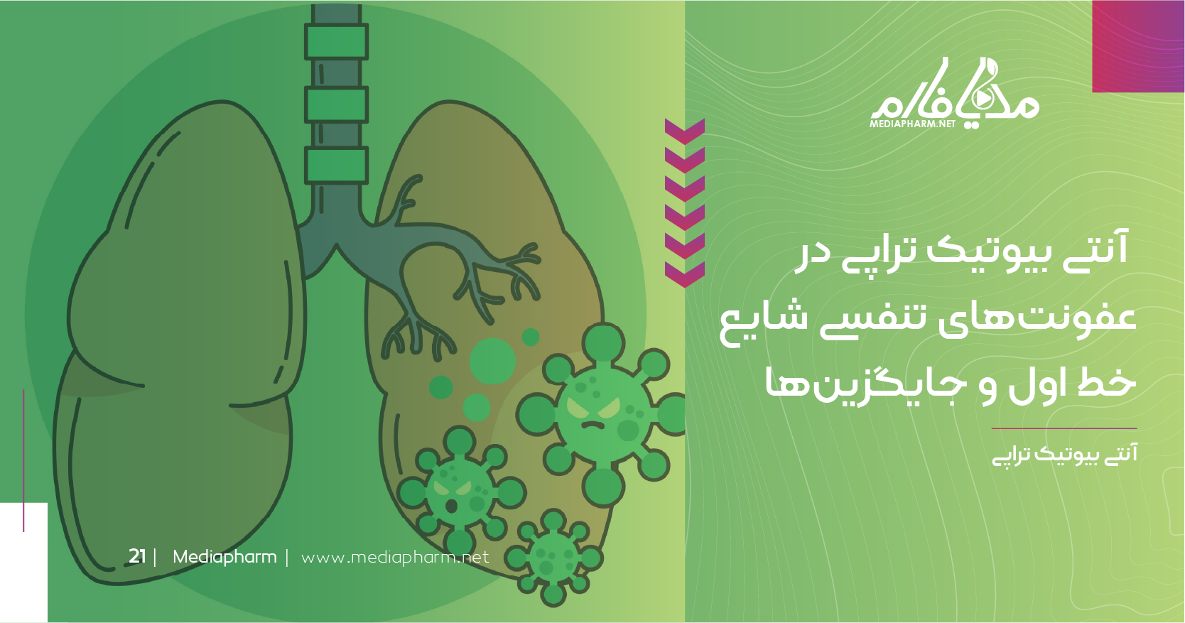 انتی بیوتیک تراپی در عفونت های تنفسی شایع خط اول و جایگزن