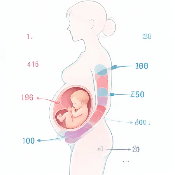 اینفوگرافیک نمایش نیاز فیزیولوژیک آهن در مراحل مختلف بارداری